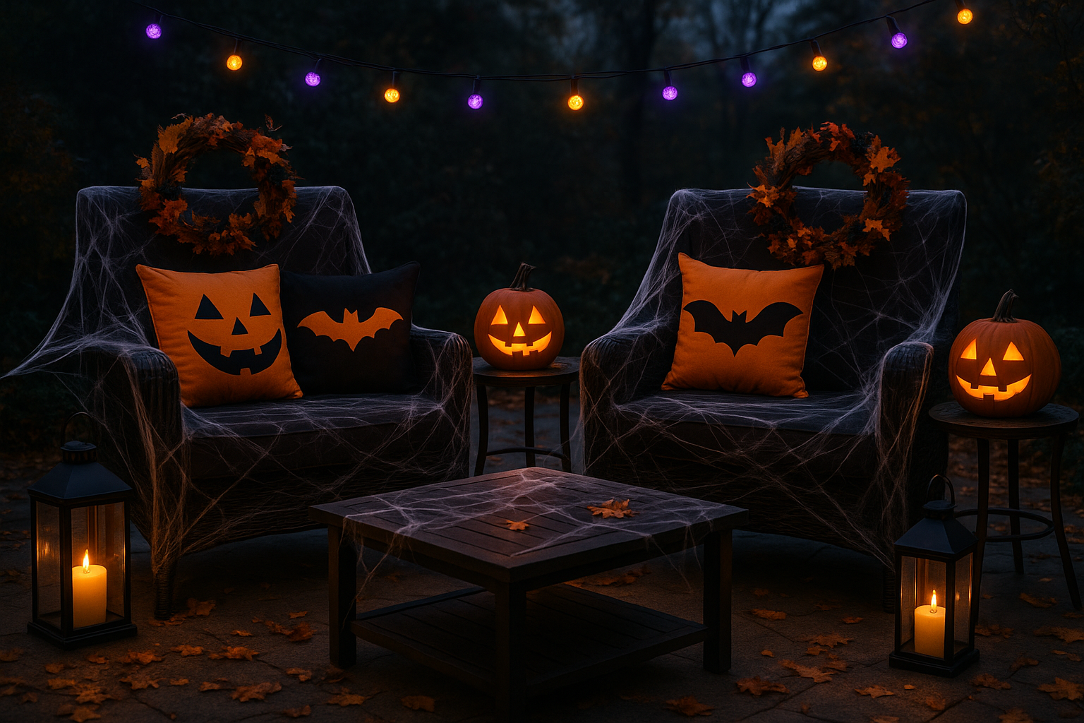 Halloween Magic: Furniture Gets a Spooky Makeover