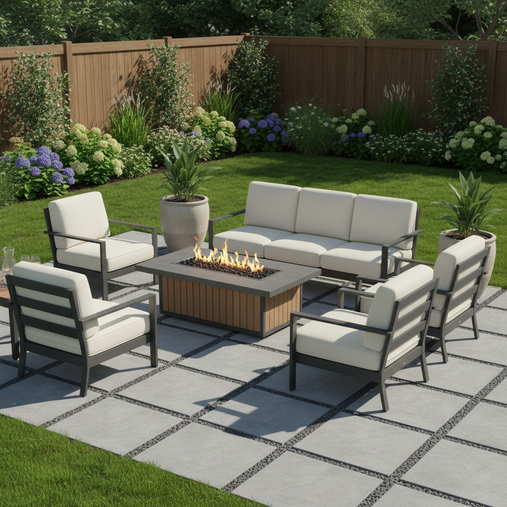 How to Choose the Right Patio Set with Fire Table