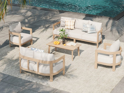 Cali Wooden Modern Outdoor Furniture Collection- Sunsitt