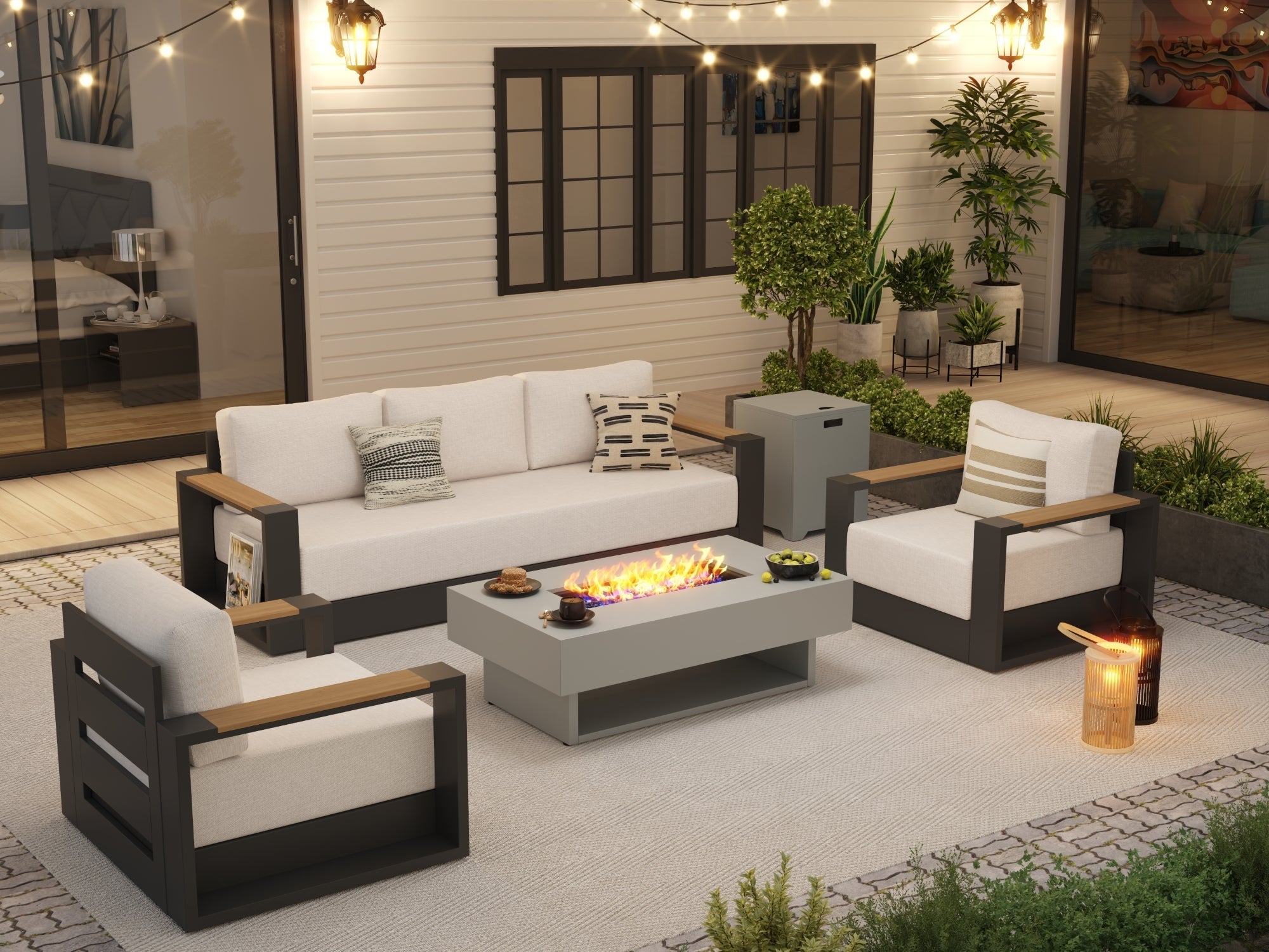 Patio Sets with Fire Tables and Free Shipping - Sunsitt®
