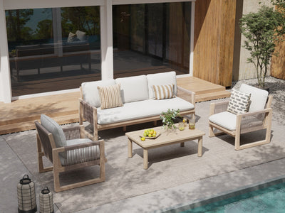 Lumi Modern Wood Outdoor Furniture Collection - Sunsitt®