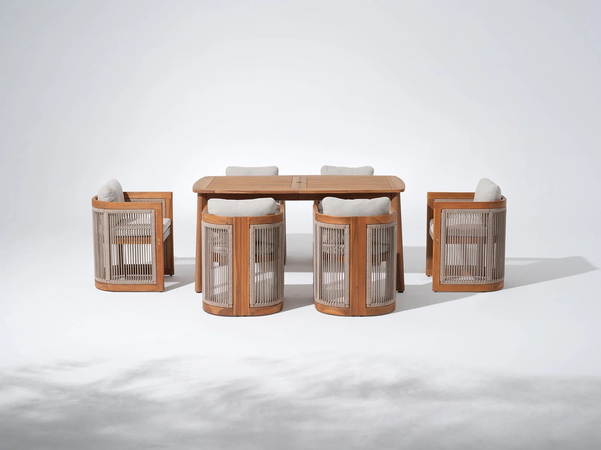 Outdoor Dining Sets For 6 - Sunsitt® European & Modern Outdoor Patio Furniture