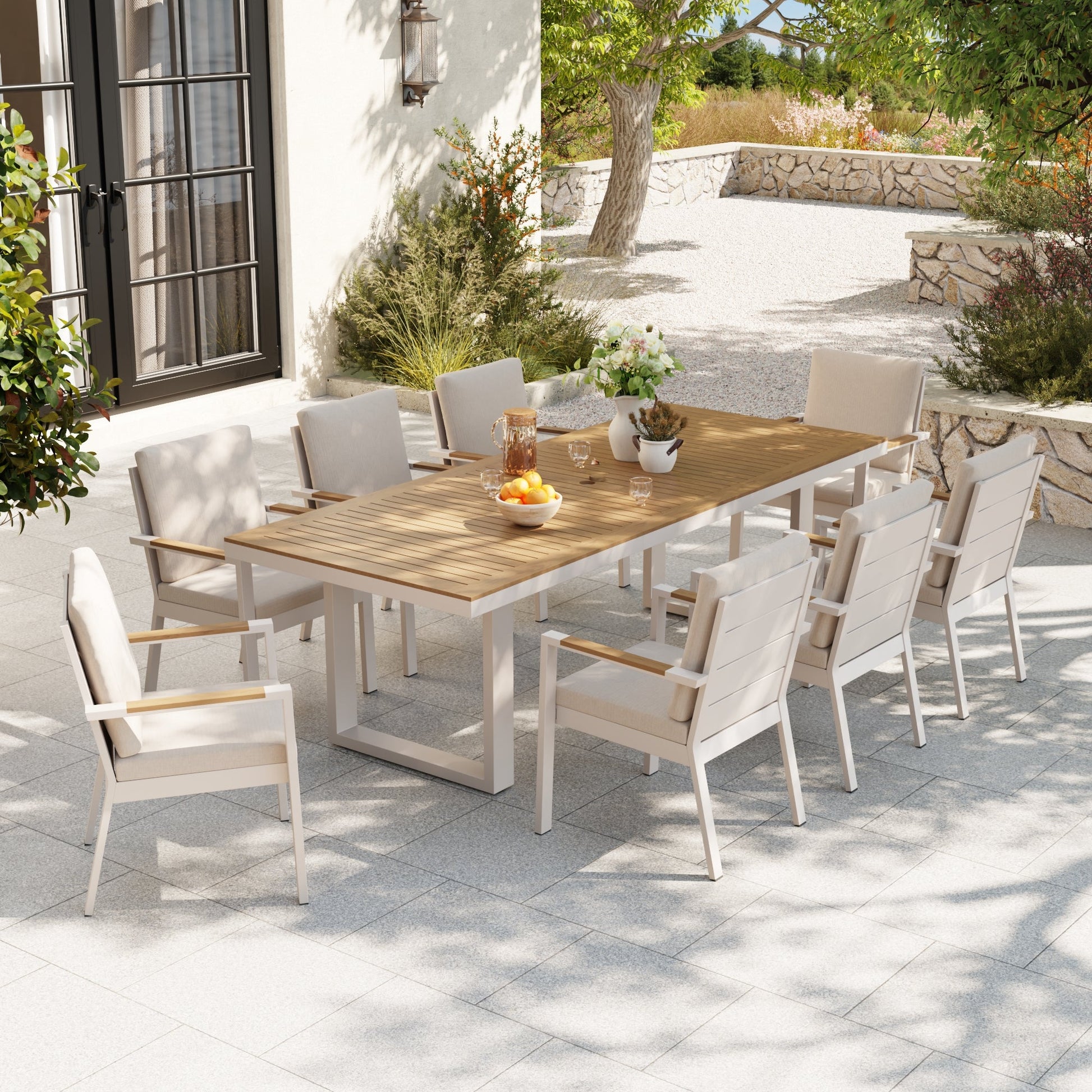 #Style_8 Chairs + 1 Table