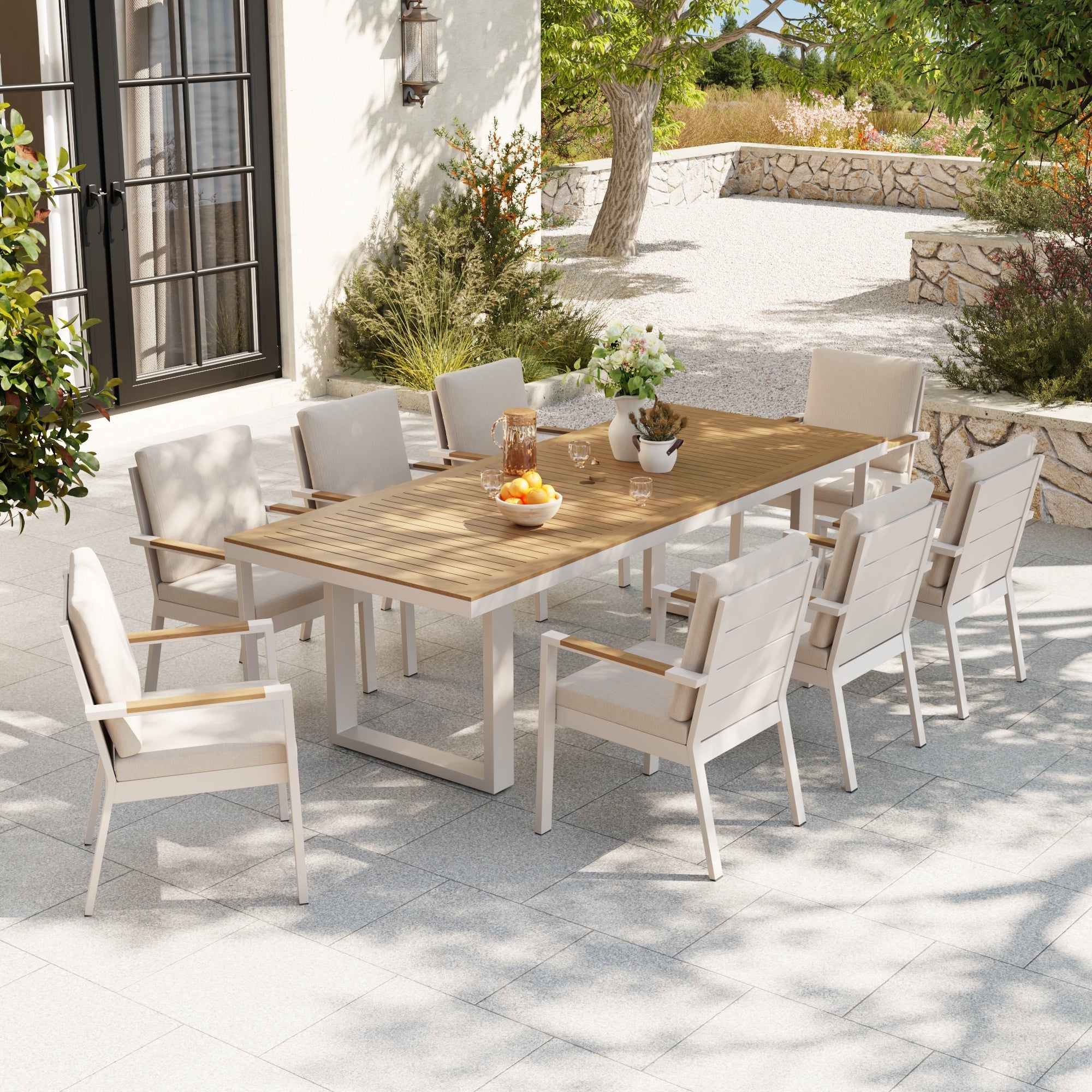 #Style_8 Chairs + 1 Table