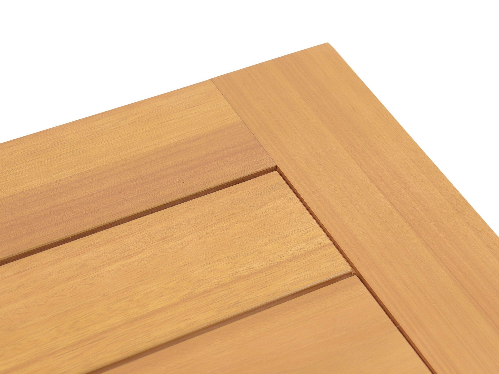 Foristern eucalyptus wooden outdoor coffee tabletop detail - Sunsitt Modern Outdoor Furniture