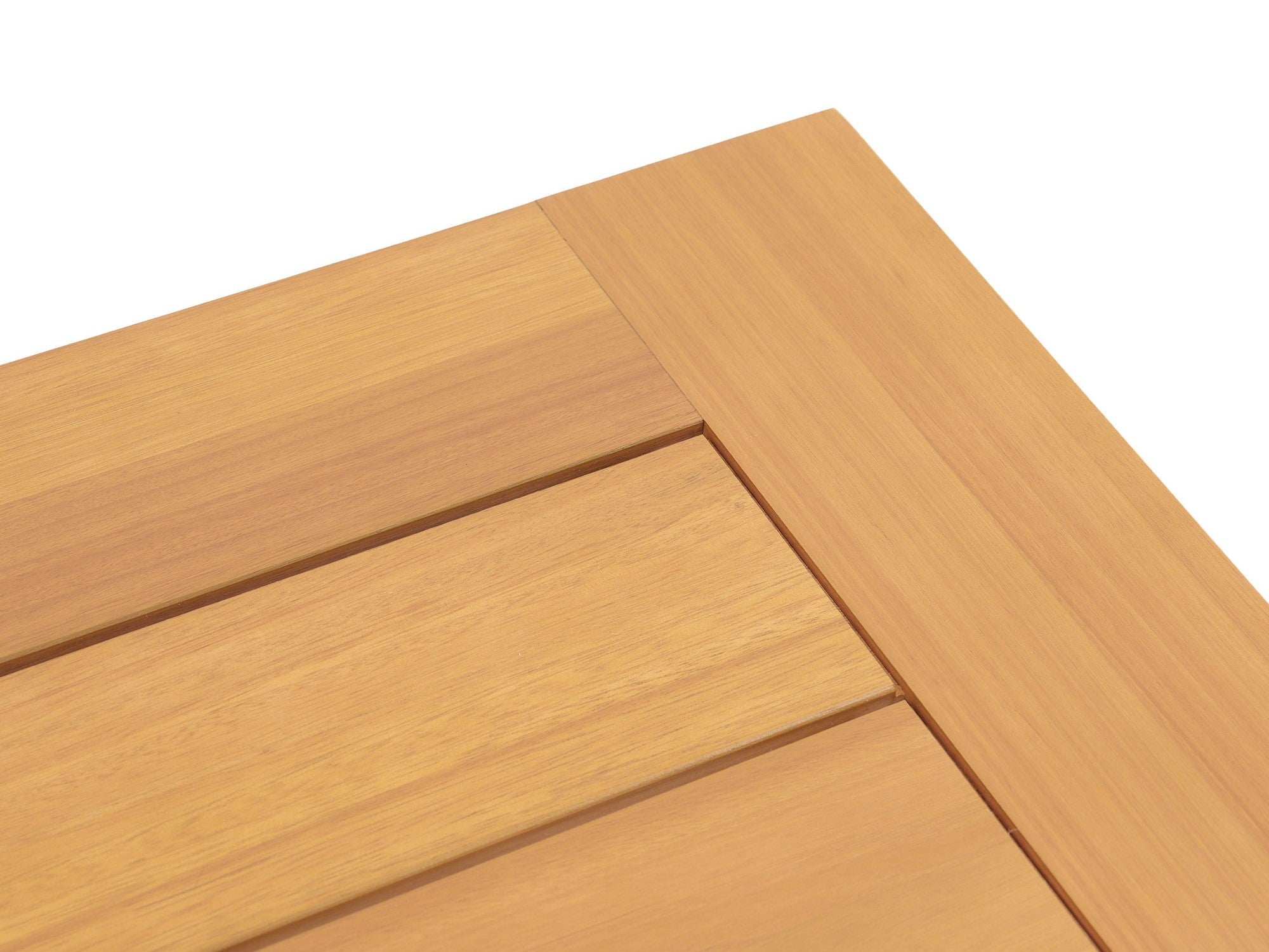 Foristern eucalyptus wooden outdoor coffee tabletop detail - Sunsitt Modern Outdoor Furniture