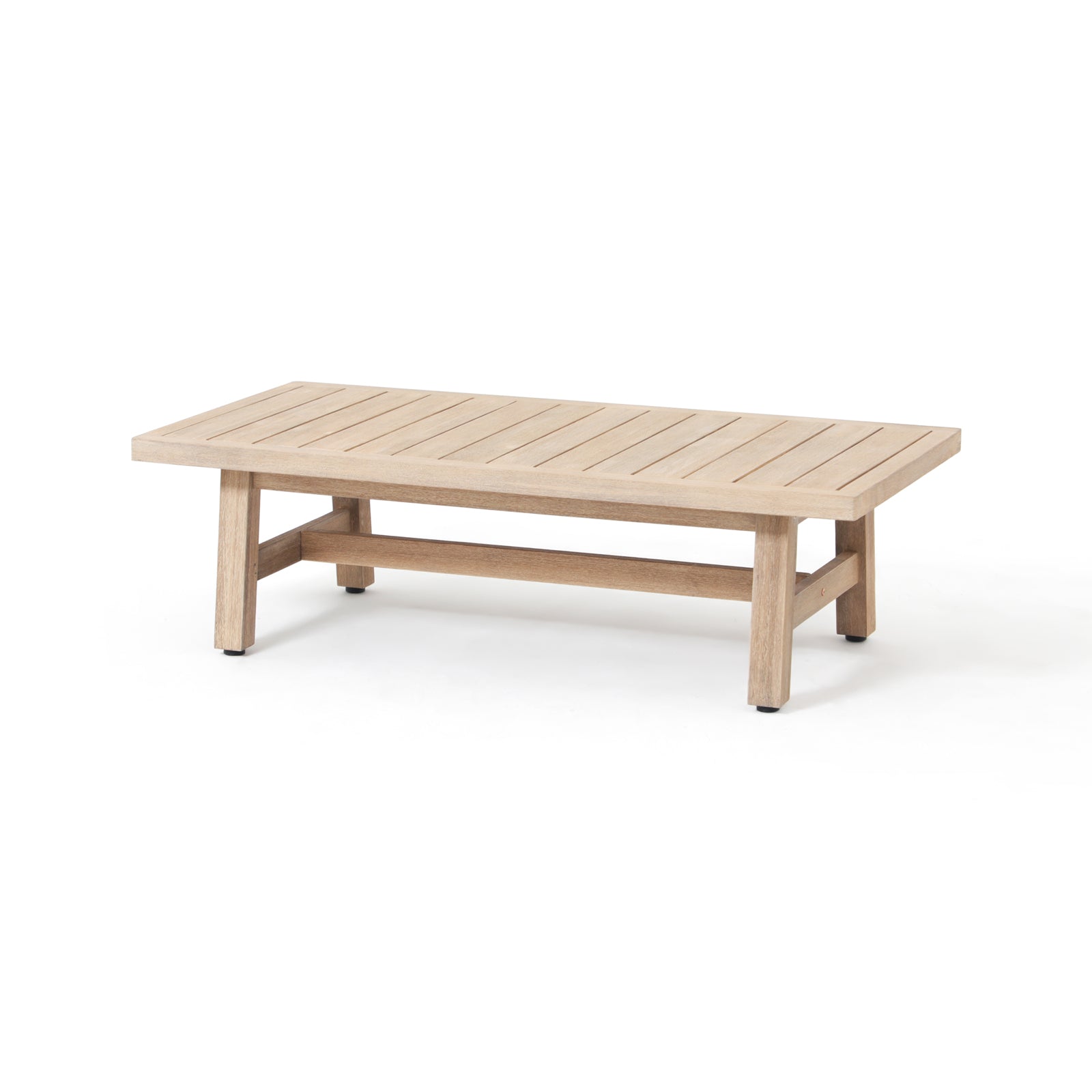 Thalea 50'' Rectangular Wooden Patio Coffee Table
