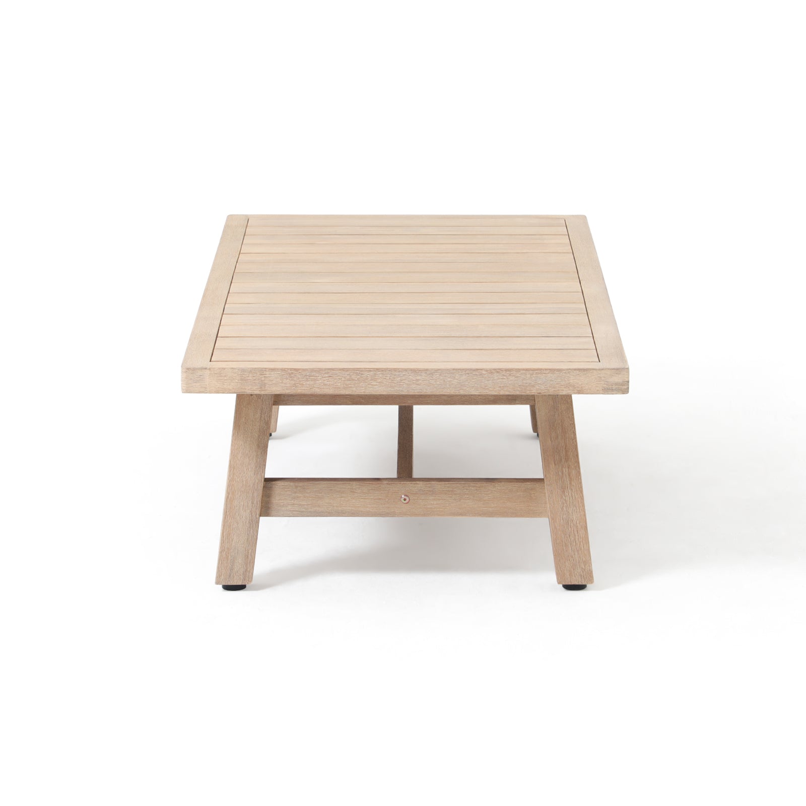 Thalea 50'' Rectangular Wooden Patio Coffee Table