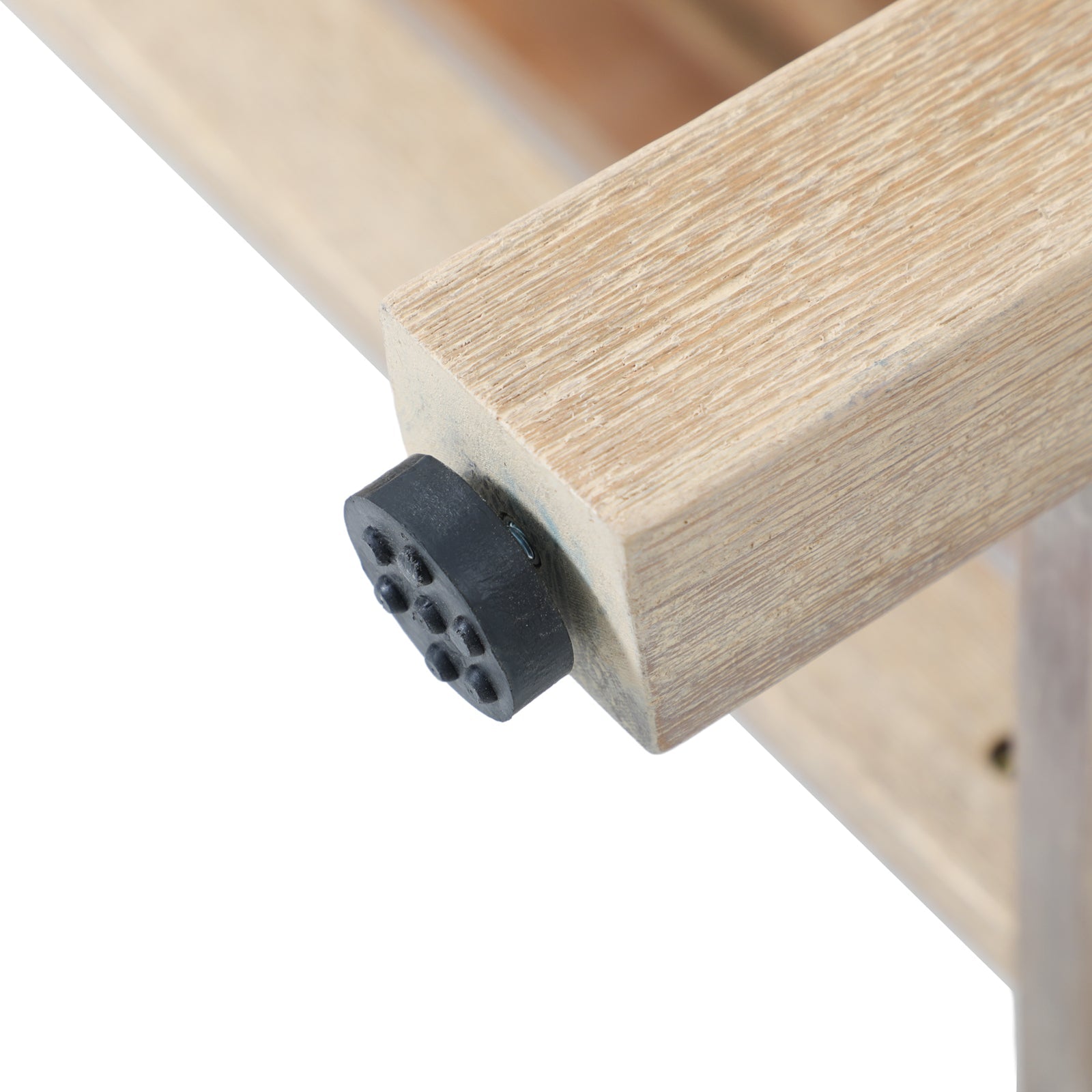 Wooden Outdoor Patio Bar table with adjustable feet detail - Sunsitt Premium Modern Outdoor Patio Furniture