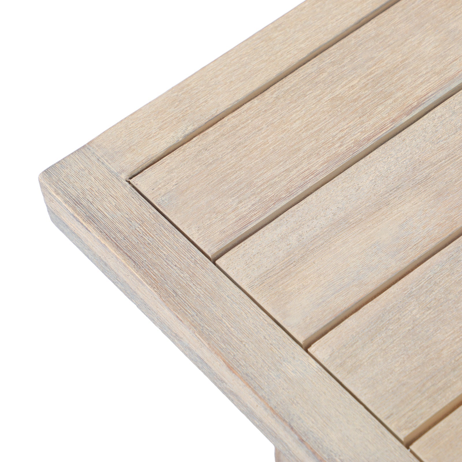 Thalea 50'' Rectangular Wooden Patio Coffee Table