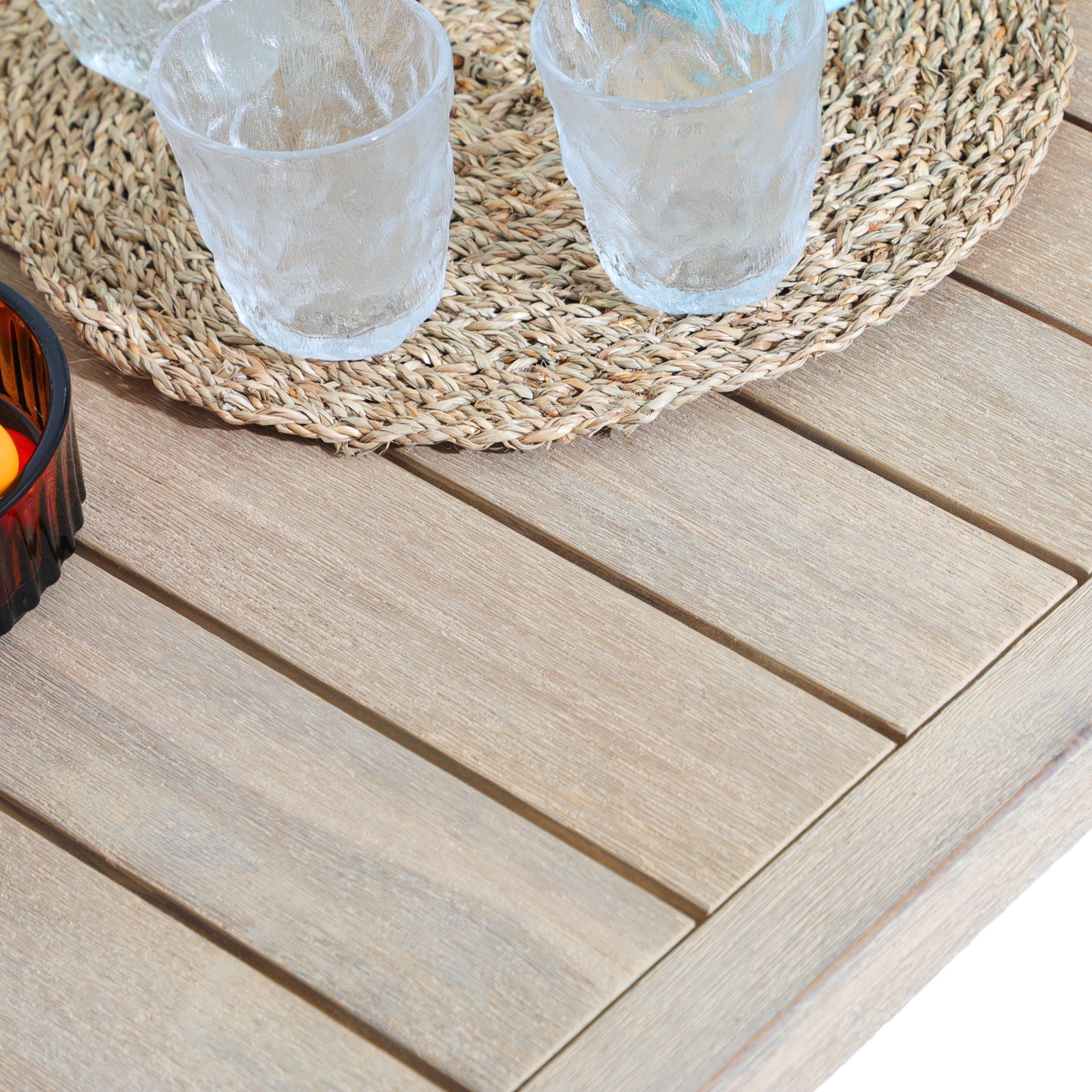 Wooden Outdoor Patio Bar table detail - Sunsitt Premium Modern Outdoor Patio Furniture