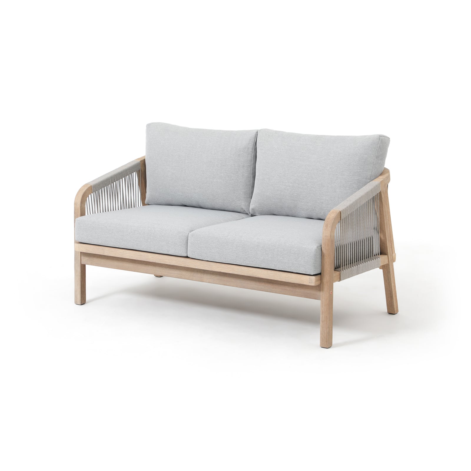 Thalea Wooden Outdoor Loveseat Sofa