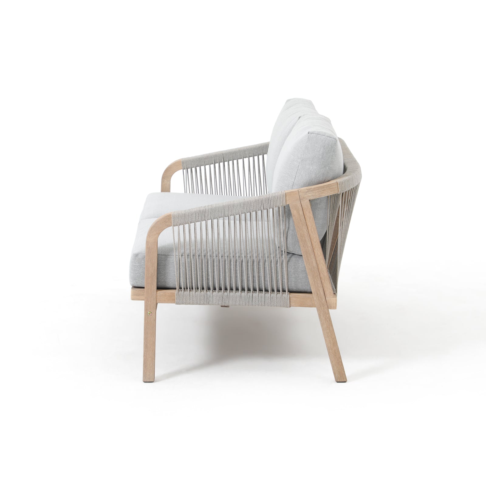 Thalea Wooden Outdoor Loveseat Sofa