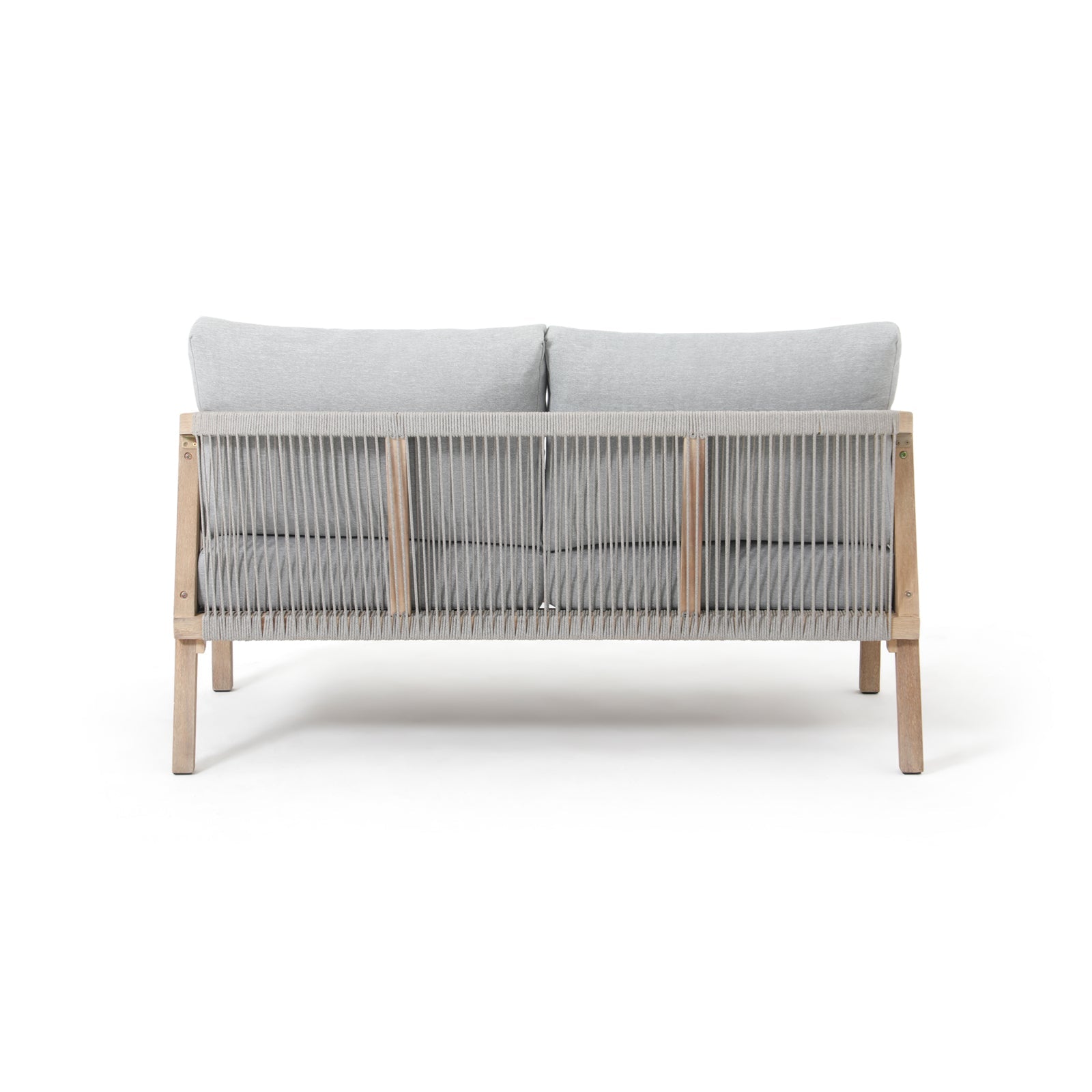 Thalea Wooden Outdoor Loveseat Sofa