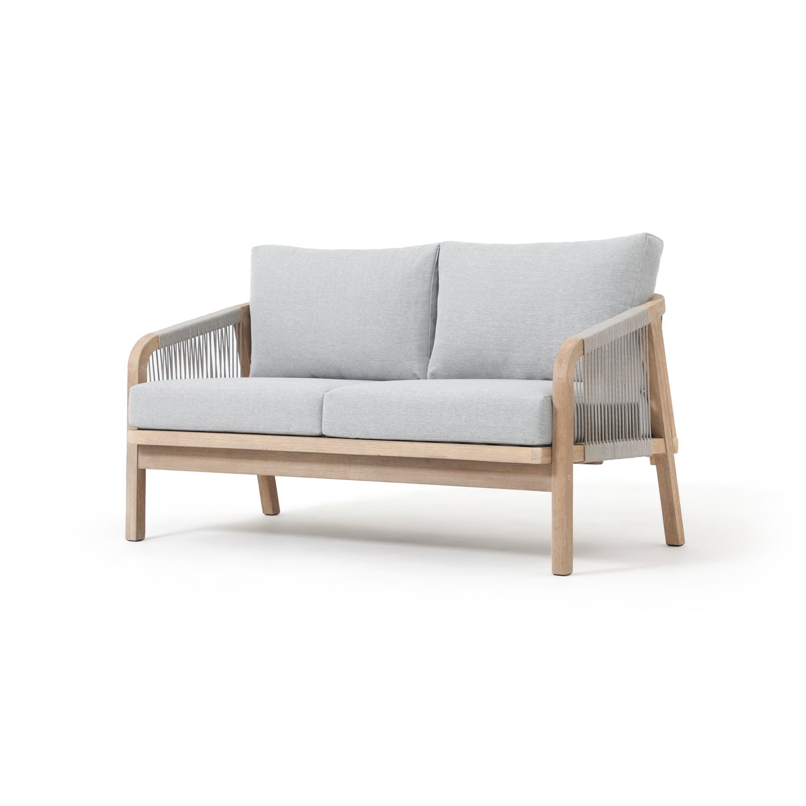 Thalea Wooden Outdoor Loveseat Sofa