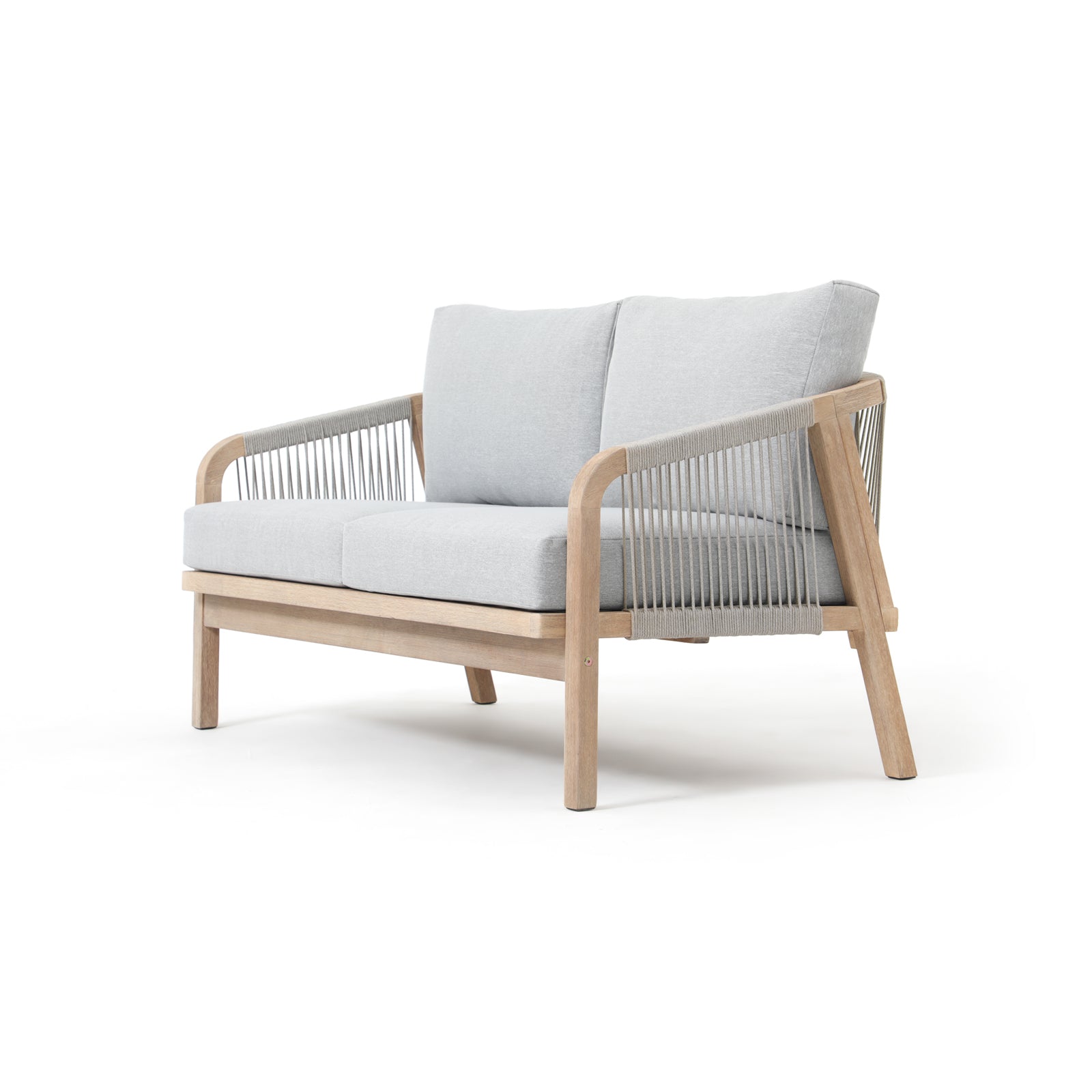 Thalea Wooden Outdoor Loveseat Sofa