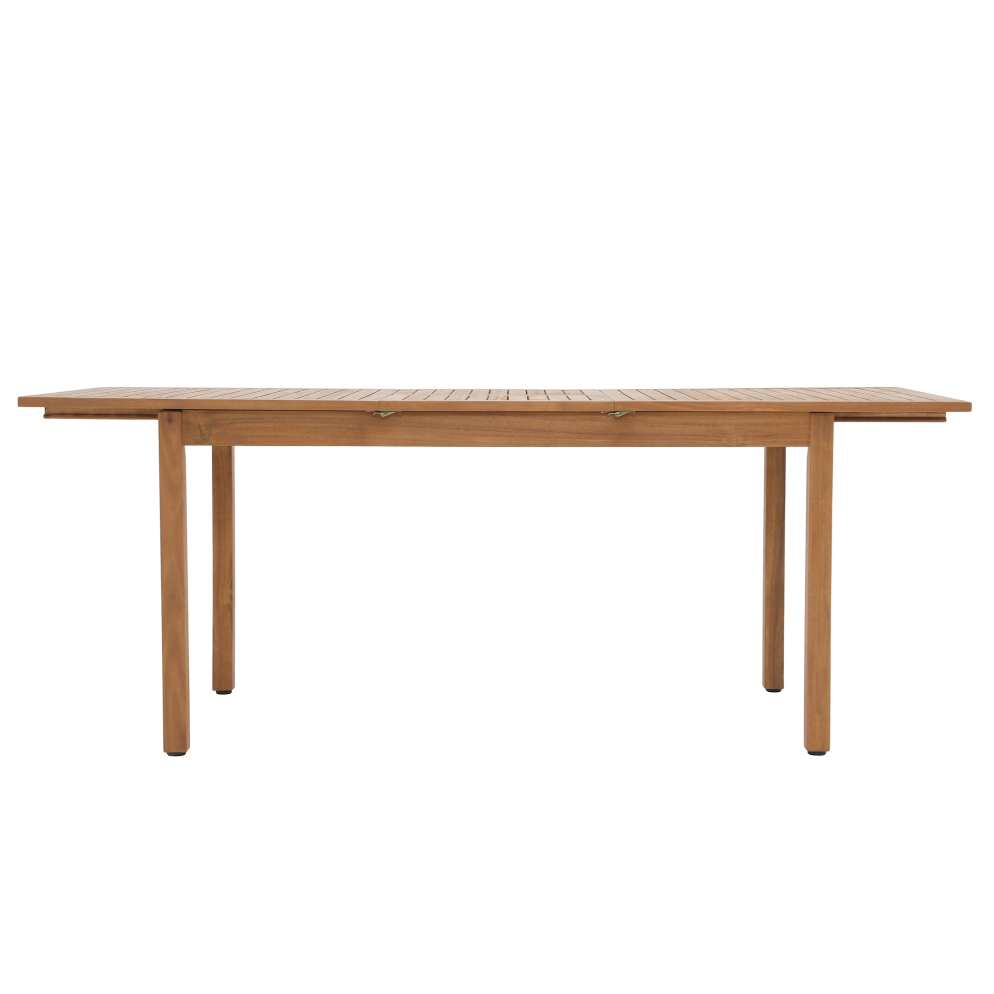 Wooden rectangular and extendable outdoor dining table- Sunsitt Modern Premium Patio Outdoor Furniture