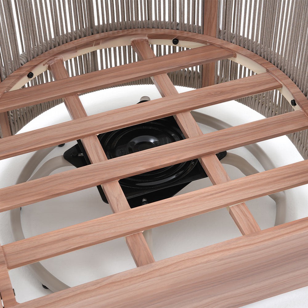 Irati Outdoor furniture Set aluminum frame detail -  SUNSITT Premium Modern Outdoor Patio Furniture