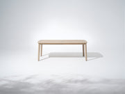 Thalea 83'' Rectangular Wooden Outdoor table for 8 with umbrella hole#Size_83''