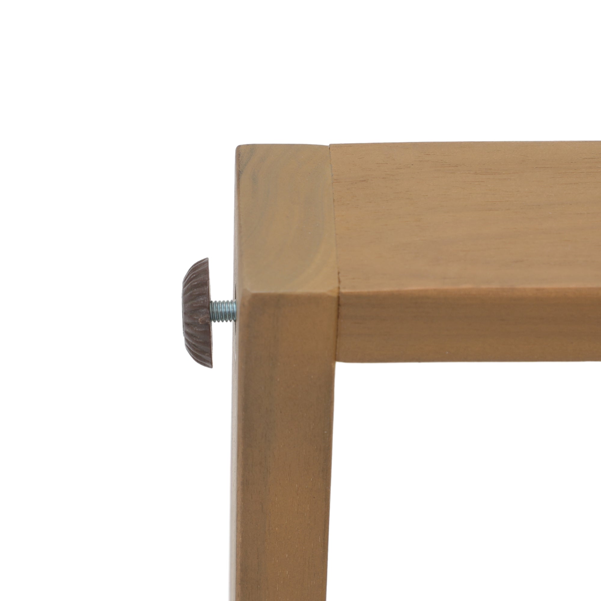 Foristern wooden Outdoor L-Shaped Sofa Set adjuastable feet detail - SUNSITT Premium Modern Outdoor Patio Furniture