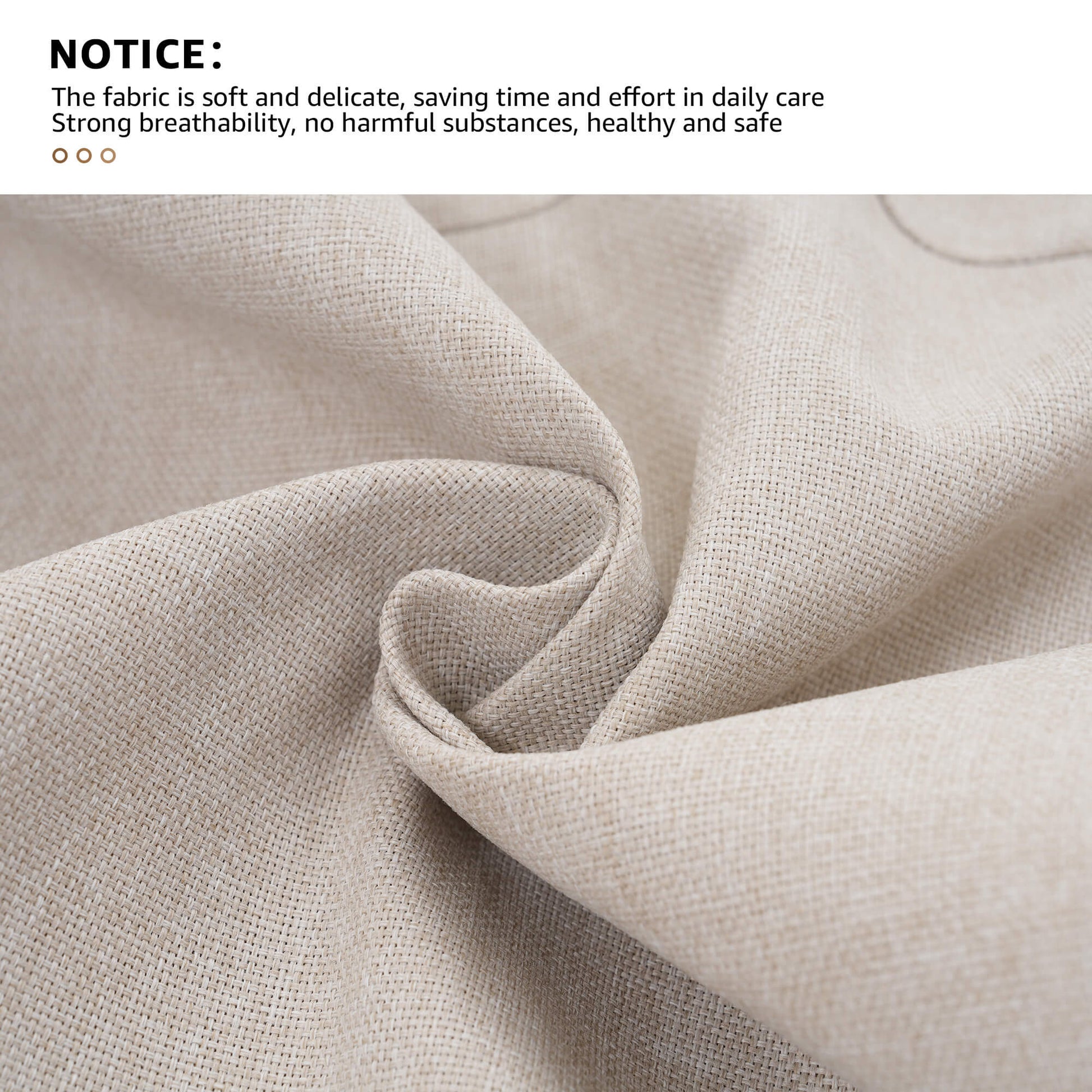 outdoor patio dining chair beige cushion covers detail - SUNSITT Modern Premium Patio Outdoor Furniture 