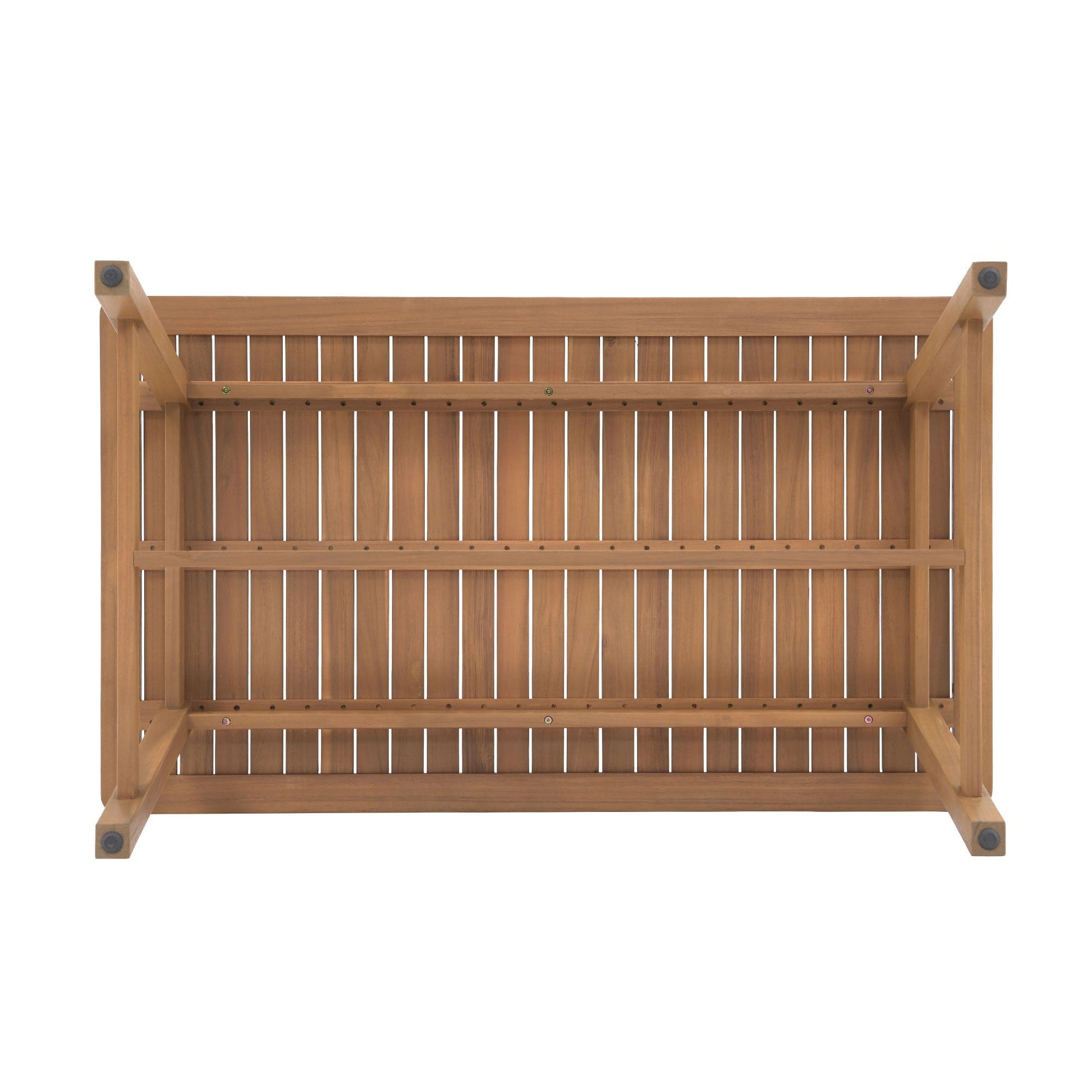 Wooden crib with slatted design- SUNSITT Modern Premium Patio Outdoor Furniture