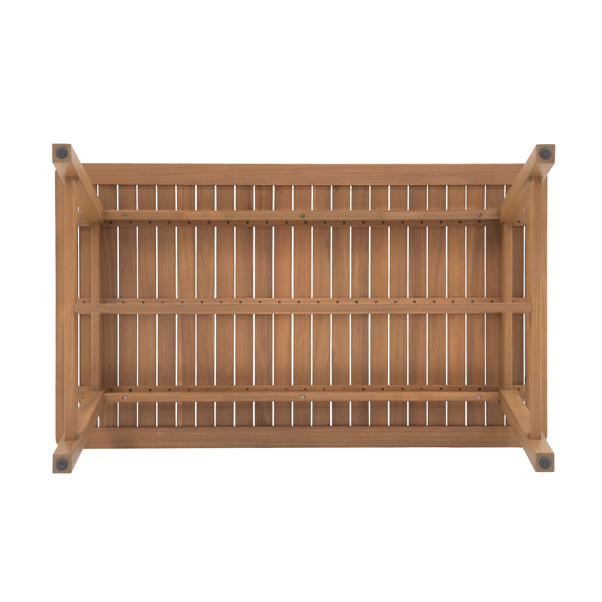 Wooden crib with slatted design- SUNSITT Modern Premium Patio Outdoor Furniture