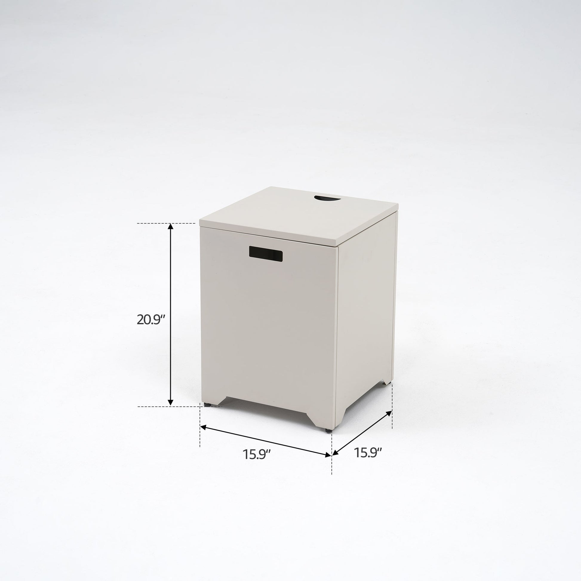 fire pit tank holder dimension